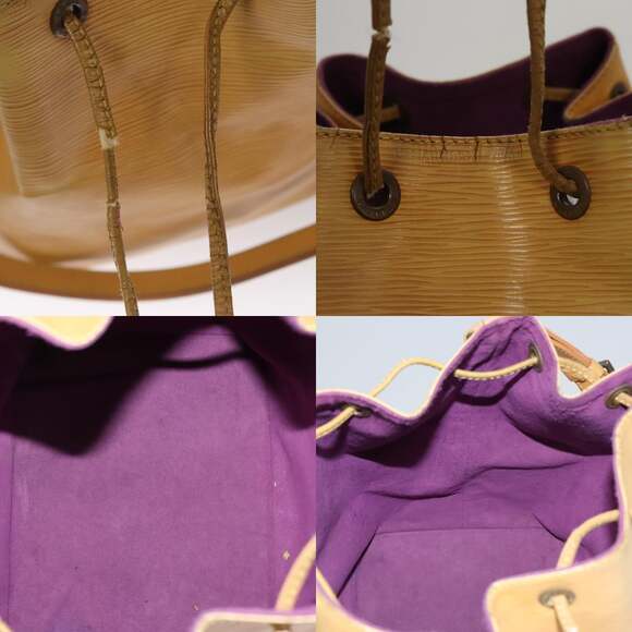 LOUIS VUITTON Epi Petit Noe Shoulder Bag Yellow M44109 - Picture 12 of 13